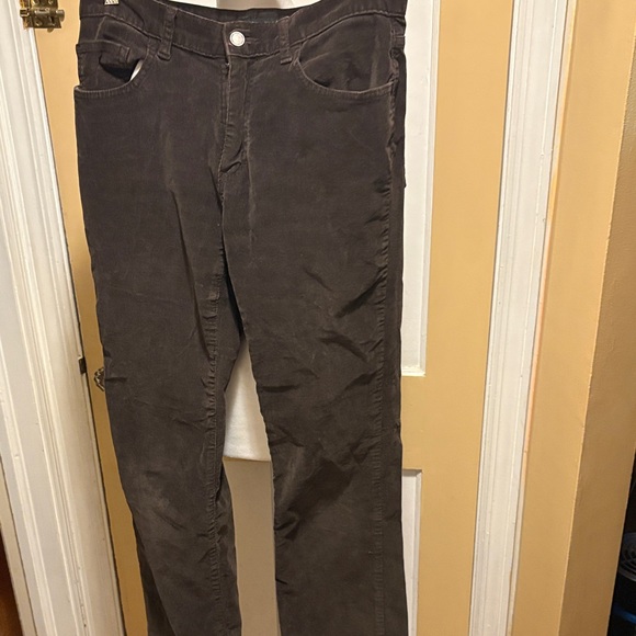Calvin Klein Jeans Pants - Calvin Klein Jeans Dark Brown Straight Leg Pants Corduroy